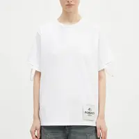 Bavlněné tričko Fiorucci Distressed