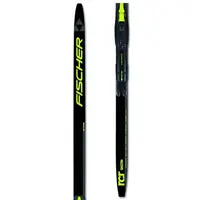 Fischer RCR SKATE JR SET + BDG TOUR STEP IN JR IFP Juniorské běžecké lyže na bruslení, černá, velikost