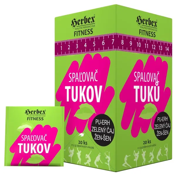 Herbex Spalovač tuků čaj 20x1.5g