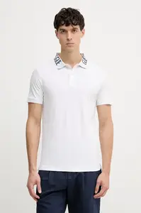 Guess polo pánské bavlněné s elastanem NOLAN