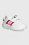 Dětské sneakers boty adidas BREAKNET 2.0 CF bílá barva, ID5279