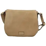 Trendy dámská koženková crossbody kabelka Rashida new, béžová