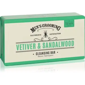 Scottish Fine Soaps Men’s Grooming Vetiver & Sandalwood čisticí tuhé mýdlo pro muže 220 g