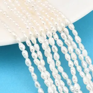 Natural Cultured Freshwater Pearl Beads Strands