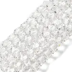 Transparent Glass Beads Strands