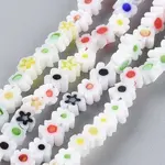 Handmade Millefiori Glass Bead Strands