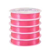 5 Rolls Round Elastic Crystal Thread