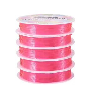 5 Rolls Round Elastic Crystal Thread