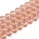 Transparent Glass Bead Strands