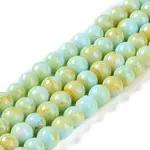 Baking Paint Glass Bead Strands