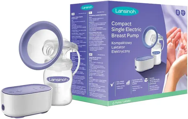 Lansinoh Kompaktná single elektrická odsávačka mlieka