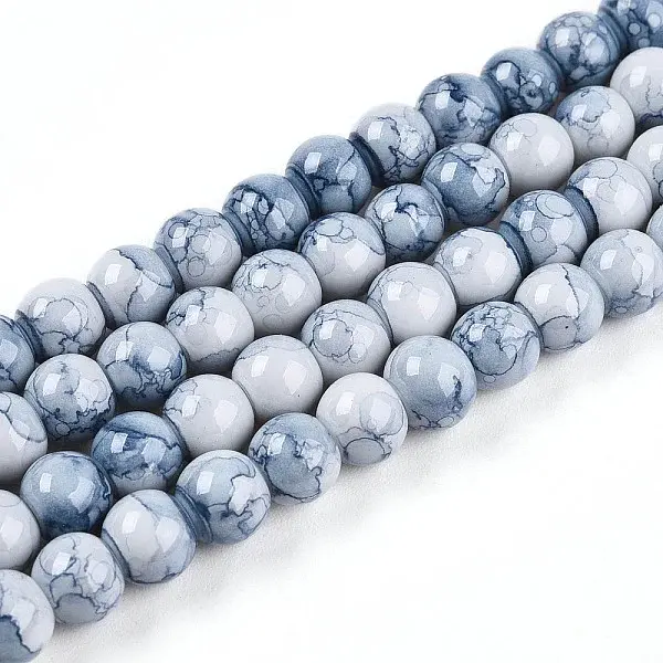 Baking Painted Glass Beads