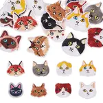 1Bag Polyester Embroidery Cloth Iron On/Sew On Patches