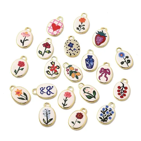 Printed Brass Pendants