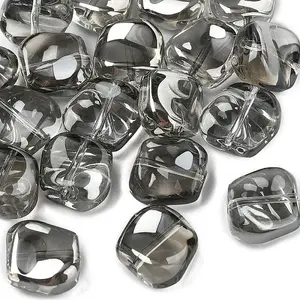 20Pcs Electroplate Glass Beads