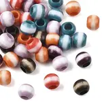 Opaque Acrylic European Beads