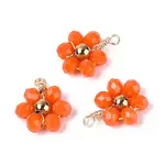 Glass with 304 Stainless Steel Pendants