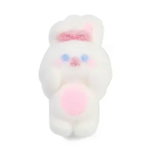 Flocky Resin Pendants