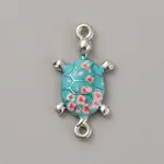 Alloy Enamel Connector Charms