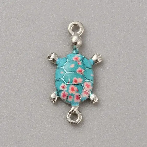 Alloy Enamel Connector Charms