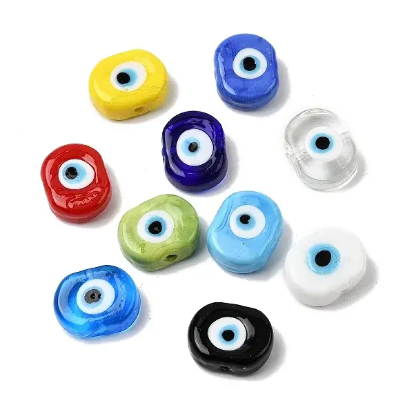 Handmade Evil Eye Lampwork Beads