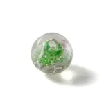 Handmade Silver Foil Glass Lampwork Beads