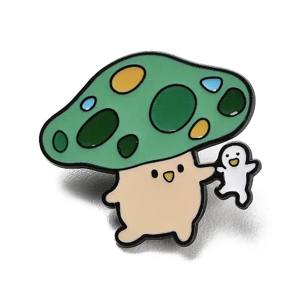 Mushroom Enamel Pins
