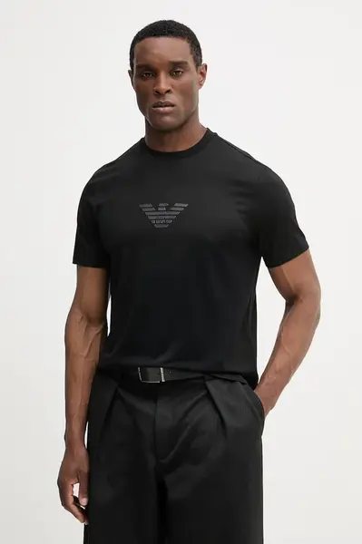 Bavlněné tričko Emporio Armani