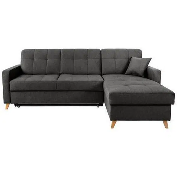 MID.YOU ROHOVÁ ROZKLÁDACÍ POHOVKA, textil, šedá