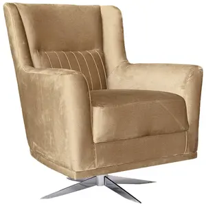 Livetastic KŘESLO, textil, krémová