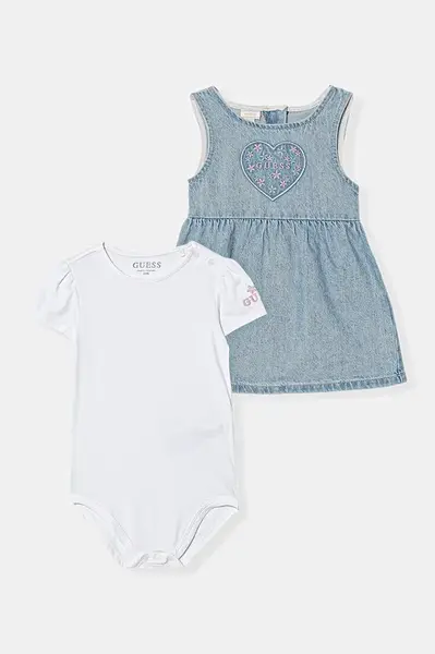 Dětská bavlněná souprava Guess 2-pack