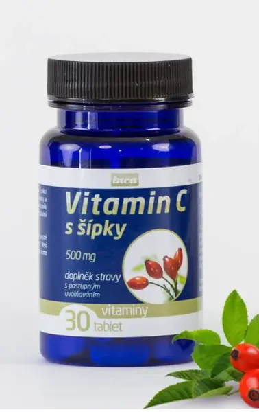 Vitamín C so šípkami 500 mg