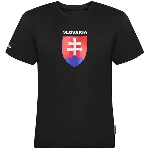 PROGRESS SK TSHIRT MAN Pánské bambusové triko pro fanoušky, černá, velikost