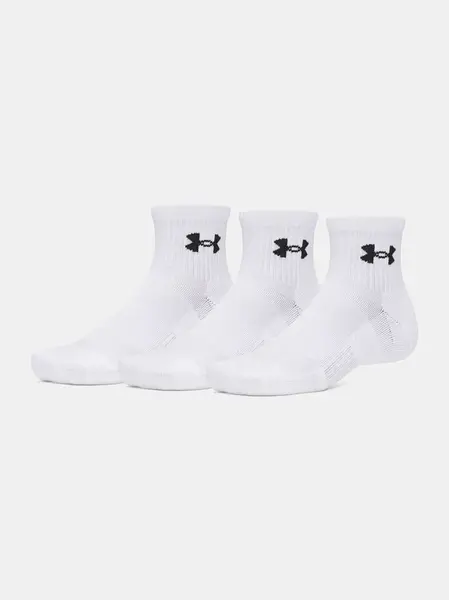 Unisex ponožky Under Armour UA Performance Cotton 3p Qtr
