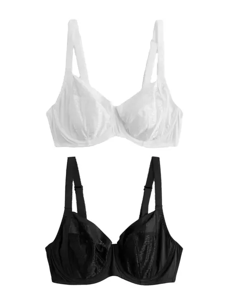 Next Podprsenka  čierna / biela