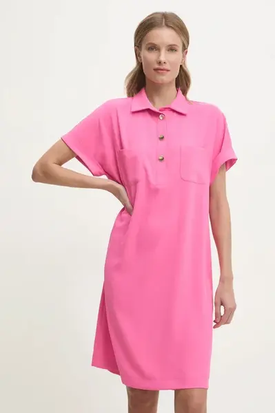 Šaty Joseph Ribkoff růžová barva, mini, oversize, 251272