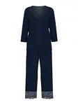 CALIDA Pyžamo  tmavomodrá