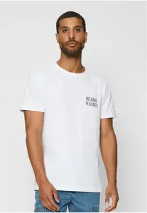 Bílé tričko No Hard Feelings