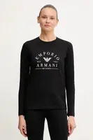 Bavlnené tričko s dlhým rukávom Emporio Armani Underwear