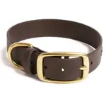 Reedog obojek tmavě hnědý Biothane - M/L