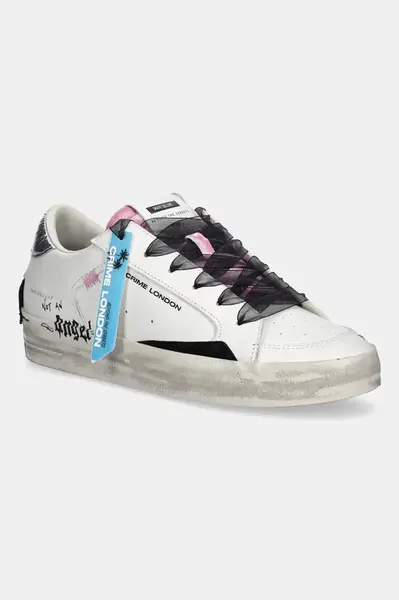 Kožené tenisky Crime London SK8 DELUXE