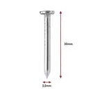 Pozinkované Lepenkové Klince 3,0×30 mm