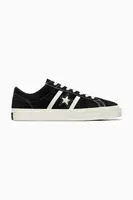 Semišové tenisky Converse One Star Academy PRO černá barva, A06426C