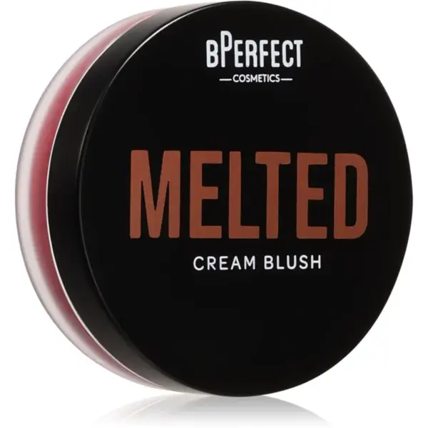 BPerfect Melted Cream Blush krémová tvářenka odstín Fiery Rose 7.5 g