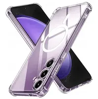 Techsuit Shockproof MagSafe průhledný obal, Samsung Galaxy S23 FE