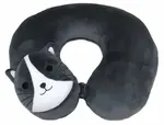 Záhlavník kočka černá – 28×35 cm