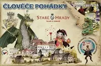 Hra - člověče pohádky deskové hry 2 v 1 (poškozená)