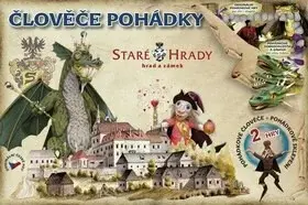 Hra - člověče pohádky deskové hry 2 v 1 (poškozená)