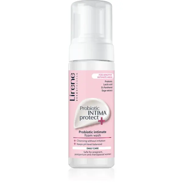 Lirene Probiotic Intima Protect čisticí pěna na intimní hygienu 150 ml