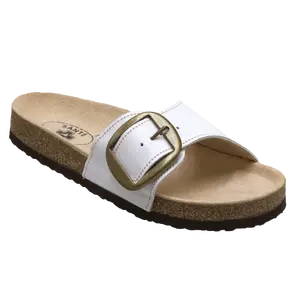 SANTÉ Dámské pantofle N/61/10/HP Bílá v.39